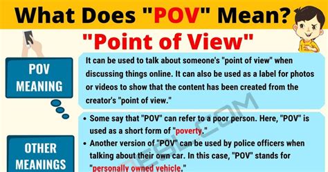 pov means in porn|Porn dictionnary with sexual vocabulary